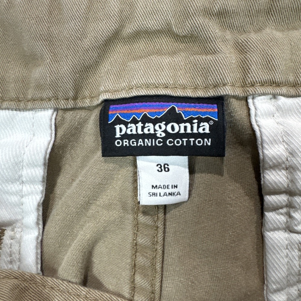 Patagonia Four Canyon Twill Shorts Mens 36 Cotton Flat Front Outdoor Beige 57240 - Picture 3 of 14
